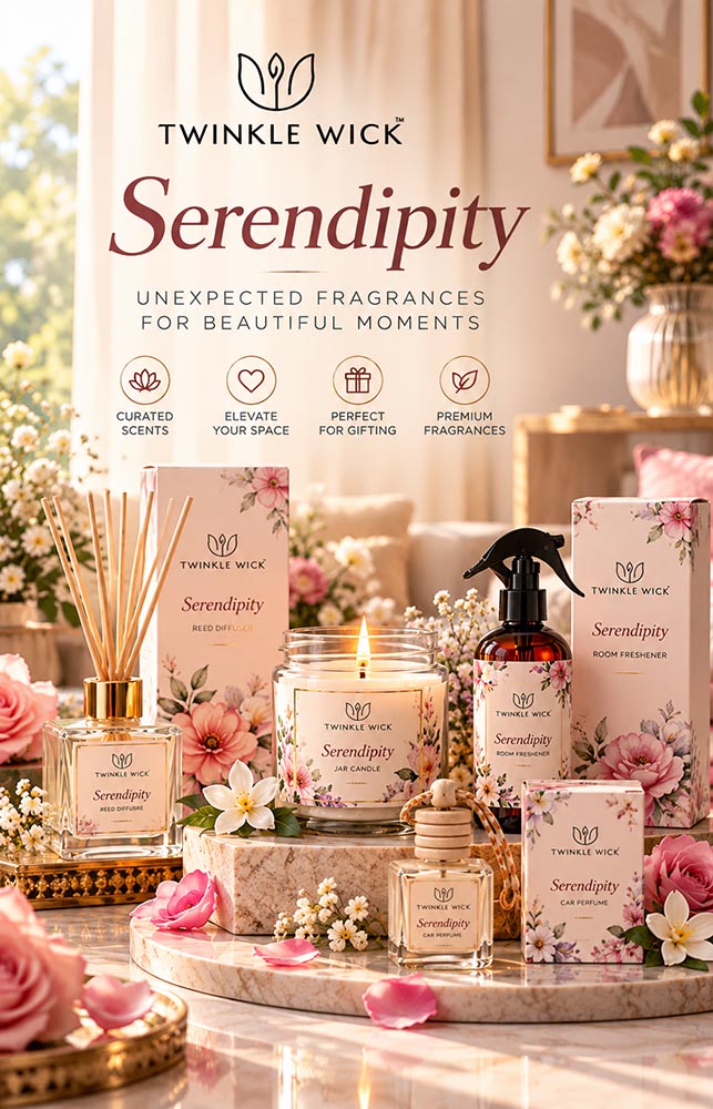 Serendipity Candle Collection Poster-01